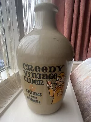 Buy Stoneware Flagon - Creedy Vintage Cider - Greetings From Devon - 19 Floz • 12£