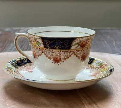 Buy Colclough Fine Bone China Tea Cup And Saucer Made In Longton England 22k 6612 • 11.51£