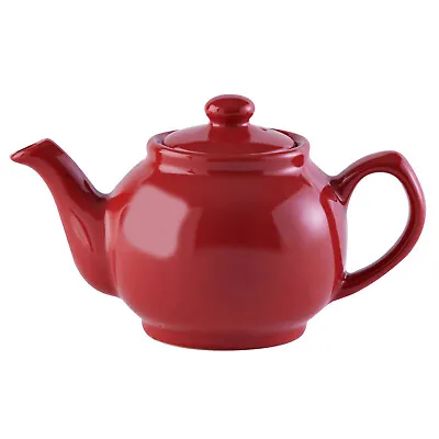 Buy Price & Kensington Brights Red Porcelain 2 Cup Teapot Pottery Kitchen Tea Pot • 11.95£
