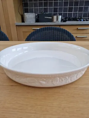 Buy BHS Lincoln Embossed Fruit Large Round Oven Or Pie Dish - Lovely - RARE • 19.90£
