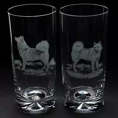 Buy Finnish Spitz Dog Highball Glass - Hand Etched/Engraved Gift • 16.99£