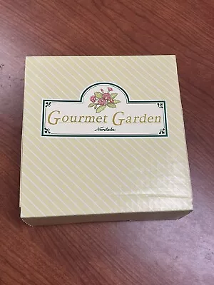 Buy Noritake Gourmet Garden Set Of 4 Saucer Small Plates Variety Of 4 Flowers 6.5’’ • 24.13£