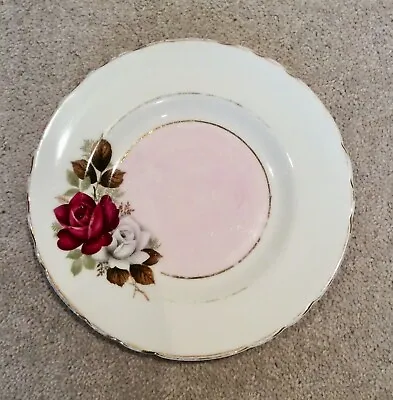 Buy Side Plate  China Made In England Vintage  Floral Pattern Rownfor Burslem • 12£