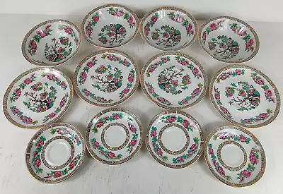 Buy Vintage Maddock Made In England Indian Tree China Small Set Of 12 Pieces • 17£