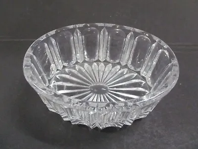 Buy Small Oval Crystal Bowl Vintage • 13.25£