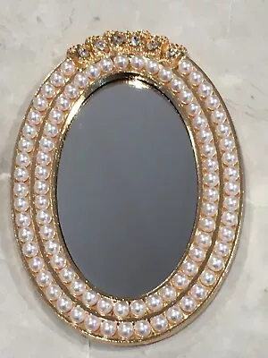 Buy Doll House Victorian Pearl Mirror 1/12 STUNNING !!!!!!!!!!!!!!! • 4.50£
