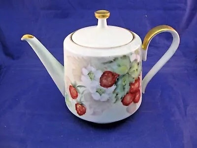 Buy Vintage Tea Pot By H & C Sels Heimrich Bavaria Germany - Quite Unusual - Signed • 25.62£