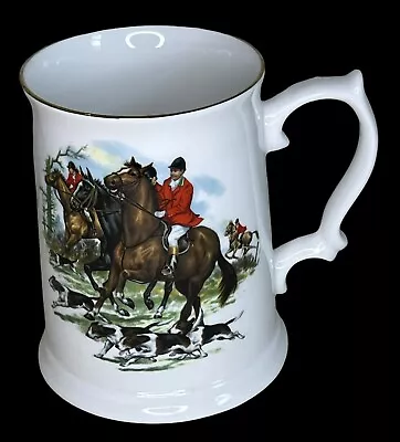Buy Vintage Royal Grafton Tankard Fox Hunt Fine Bone China England Mug • 17.84£