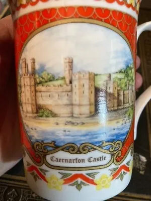 Buy James Sadler Caernarfon Castle Fine China Tea Cup Coffee Mug • 6£
