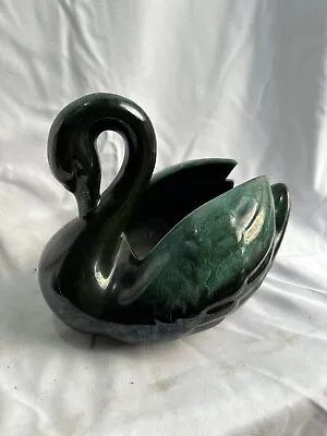 Buy STUNNING BLUE MOUNTAIN LARGE SWAN PLANTER- 19 X 15 Cms  - PERFECT CONDITION • 5.99£