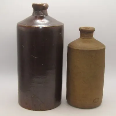 Buy Vintage Stoneware Earthenware Doulton Lambeth Bottle & Bourne Denby X 2 BOTTLES • 34.95£
