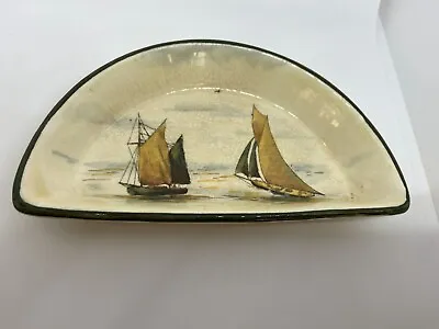 Buy Royal Doulton Seriesware Ships D2872 Trinket Dish 1907-1932 Antique 15cm • 20£