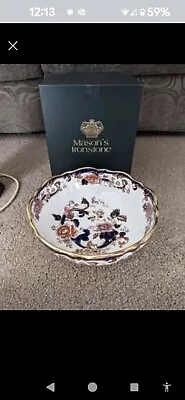 Buy Masons Ironstone Blue Mandalay Fruit Bowl Hand Painted  • 30£