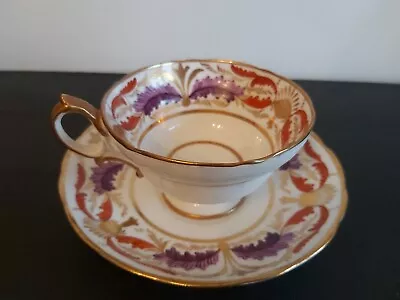 Buy Hammersley Antique Porcelain Handpainted Early 20thC Cabinet Cup And Saucer A/F • 18£