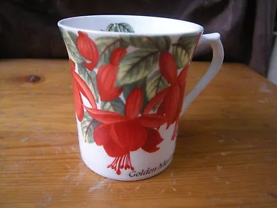 Buy Vintage Queen's China Mug  Golden Marinka  Fuchsia Mug. • 7.99£