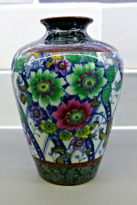 Buy James Kent Royal Foley Ware Bourbon Pattern Vase.   - 4 3/4  Tall  • 22.99£