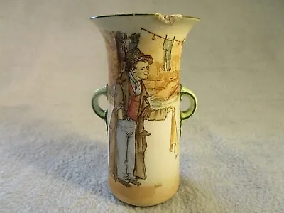 Buy Antique Royal Doulton Dickens Ware Titled Dodger Cup / Vase • 6.95£