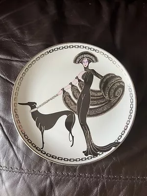 Buy House Of Erte Symphony In Black Limited Edition Plate 1993 The Franklin Mint • 8.99£