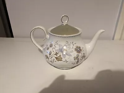 Buy Rıdgway Staffordshire English Garden Teapot Floral Design Made In England • 20£