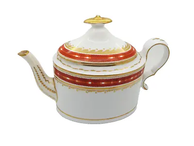 Buy Antique Spode China Tea Pot Old Oval Shape C1795-1805 • 27.99£
