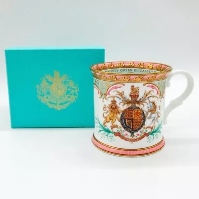 Buy Royal Collection Trust Queen Elizabeth Cup 80th Birthday Jubilee China 22k Gold • 129£