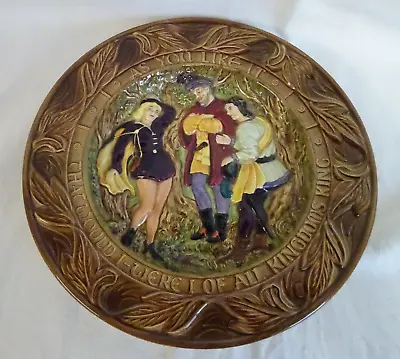 Buy Beswick Decorative Plate Shakespeare  As You Like It  31 Cm Vintage #q13 • 17£