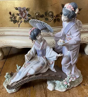 Buy Lladro Springtime In Japan 01445 Figure Geisha • 149.99£