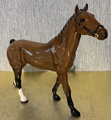 Buy ROYAL DOULTON HORSE HACKNEY PONY MODEL No. DA 261 BROWN BAY GLOSS PERFECT • 65£