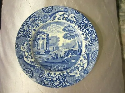 Buy Vintage Spode Copeland Blue Italian 6.5” Bread & Butter Tea Plate 1927 Oval Mark • 28.77£
