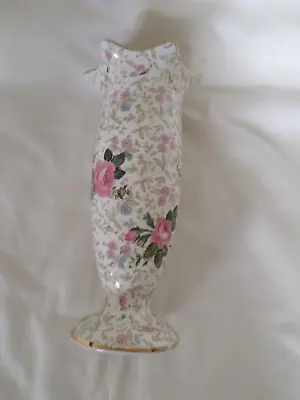Buy Vintage Chintz Pottery 6.5  Vase   England • 4.99£