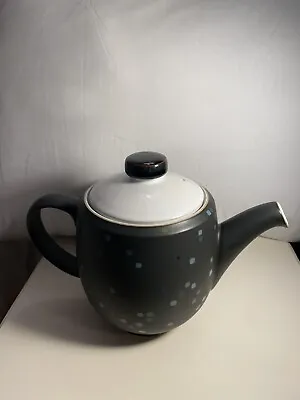 Buy Rare  Vintage Denby  Stoneware Teapot  Jet Skyline   Approx 1.5 Pint • 39£