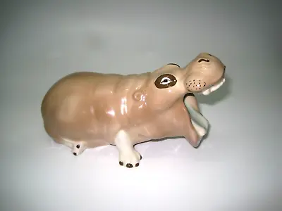 Buy Szeiler England Studio Ceramic Hippopotamus Hippo Figurine • 22.99£