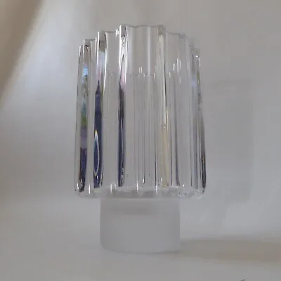 Buy 1963 Tapio Wirkkala For Rosenthal Vintage Art Glass Crystal Vase, Cog Wheel 2511 • 60£
