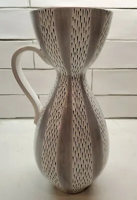 Buy Vintage/MCM Stig Lindberg Pottery Faience Vase Handled Ewer Pitcher Gustavsberg  • 481.47£
