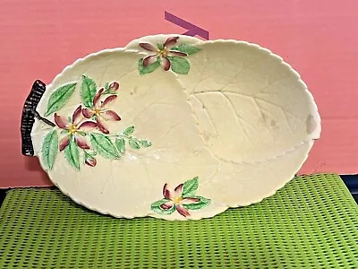 Buy Carlton Ware-Australian Design-Leaf Dish-Green Oval Bowl-1930's-1635-Vintage • 19.99£