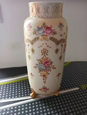 Buy Crown Devon Fieldings Blush Vase 10.5 Inches Tall Perth Patten A/f • 7£