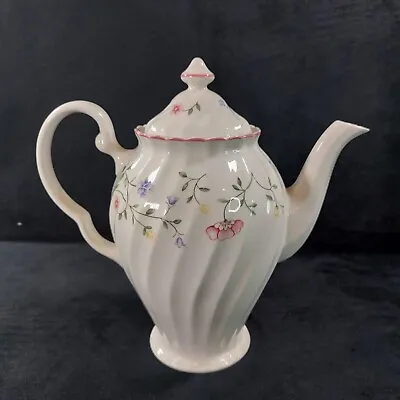 Buy Summer Chintz Coffee Pot 2.5 Pint Johnson Brothers 1980s Vintage 23 Cm Height • 22.95£
