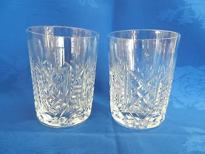 Buy Vintage Waterford Crystal Clare Cut Whiskey Whiskey Glass Tumbler X 2. 4Availabl • 44.99£