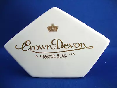 Buy Crown Devon China Shop Advertising Silent Salesman Point Of Sale Display Sign • 34.95£