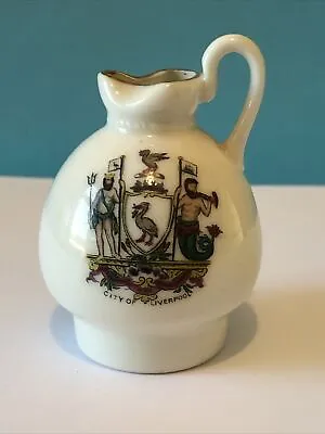 Buy City Of Liverpool Crested. York Ewer - Wh Goss • 3£