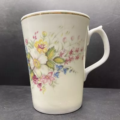 Buy Vintage Mayfair Flower Bouquet/Arrangement Fine Bone China Mug Made In England • 19.95£
