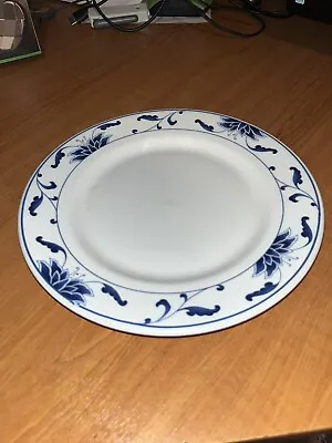 Buy Cameo Durable China - Blue Lotus Plates - 9” - Set Of 4 • 12£