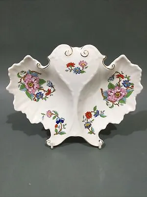 Buy Aynsley Bone China “ Pembroke “ Butterfly Shape Dish • 11.95£