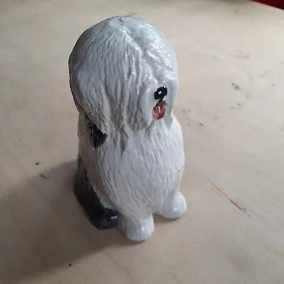 Buy Leo Bonassera Rye Sussex Pottery Old English Sheepdog Ceramic Figure • 29.99£