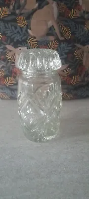 Buy Glass Sweet Jar With Lid Vintage Never Had Sweets In It Only Ever Been Displayed • 2£