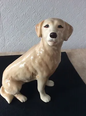 Buy Vintage Melba Ware Golden Labrador Figurine (Sitting) • 11.75£