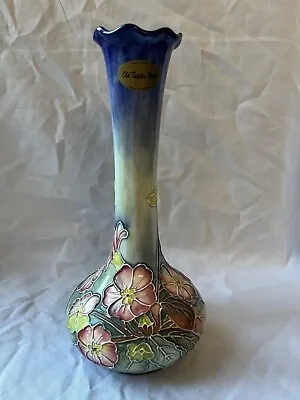 Buy Old Tupton Ware Tube Lined Hand Painted Long Stem Bud Vase • 18.99£