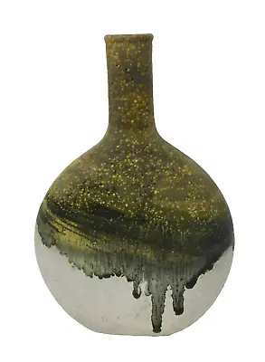 Buy Marcello Fantoni Raymor Pottery Vase Signed Italy Vintage 8 1/8  Mint • 390.54£