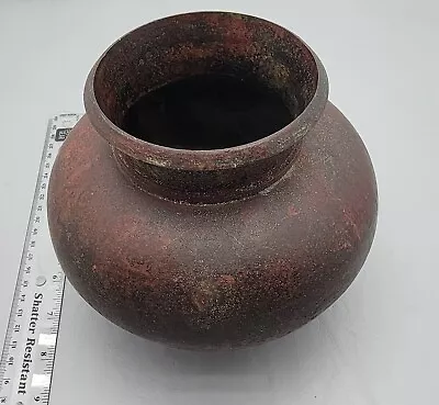 Buy Antique Brass Or Copper Water Drinking Pot Original Old Hand Crafted • 66.28£