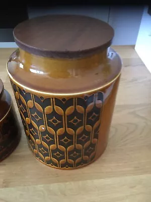 Buy Vintage Hornsea Heirloom Pattern Storage Jar  • 10£